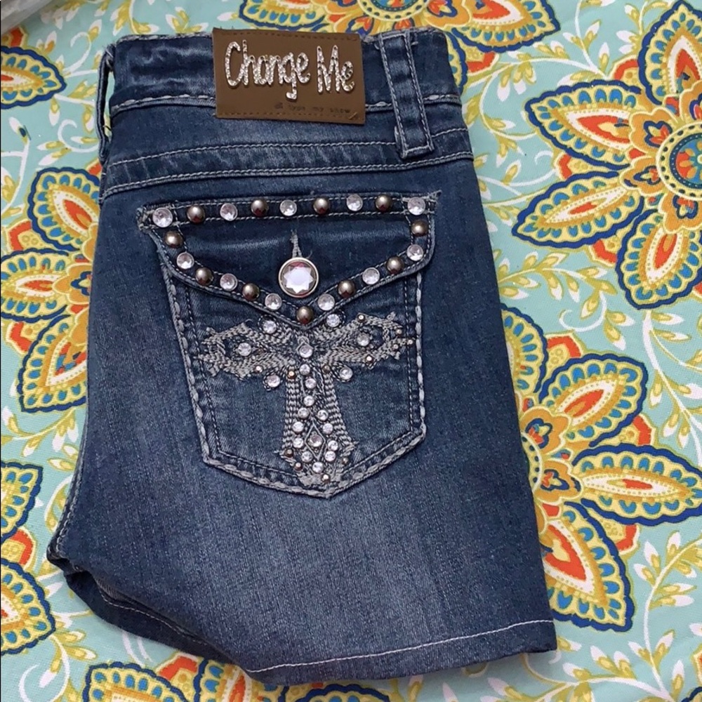 “Change Me” Jean shorts.
